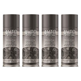 4X Auto Extreme Gun Metal Grey Spray Paint 400ml Spray Paint